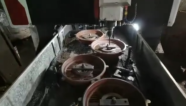 博斯曼數(shù)控鉆床1020型電機端蓋加工