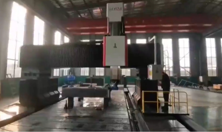 博斯曼4×12米數(shù)控動柱龍門加工中心